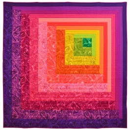 Reverberance Quilt by Shannon Fraser /63"x63"