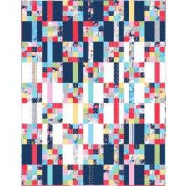 Meander Lap Quilt by Seams Like a Dream /56"x72" 