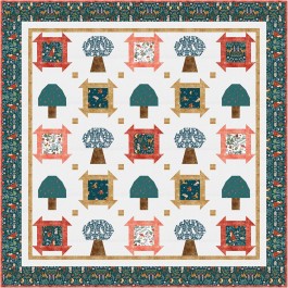 forest findings quilt midnight forest by natalie crabtree