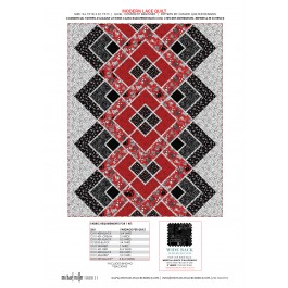 modern lace parisian cats by canuck quilter designs Kitting Guide