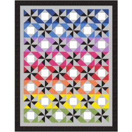Morning Dew garden pindot quilt by Bea Lee 