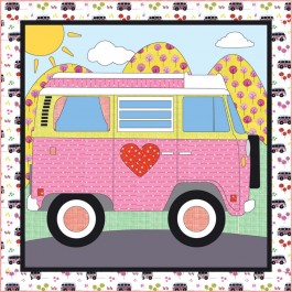 My Sweet Ride Quilt by Heidi Pridemore /61"x61"