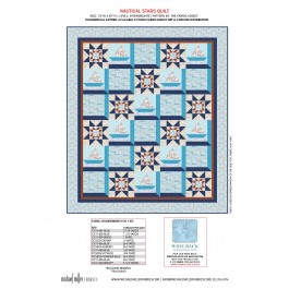 Nautical stars Throw twin coastal living by fabric addict Kitting guide 