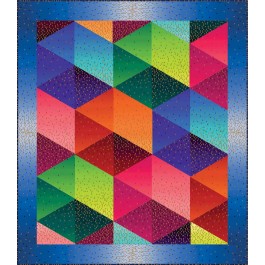 Ombre Sashay Quintessentials Quilt by Susan Emory /60"x68"