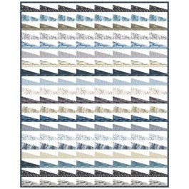 On the Go Strata Quilt by Love to color my World /64"x80"