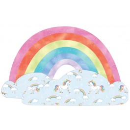 Over the Rainbow Pillow by Heidi Pridemore /32"x20