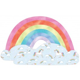 Over the Rainbow Pillow by Heidi Pridemore /32"x20