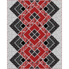 modern lace quilt parisian cats by canuck quilter designs 