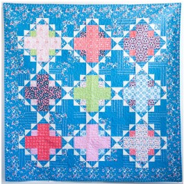 Picket Quilt by Sandra Clemons / 56x56"