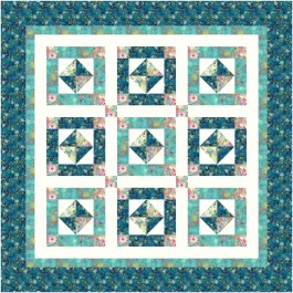 Nana's Picnic Quilt feat. Pond of Serenity by Brenda Plaster
