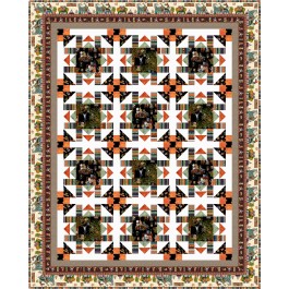 Perk Up! Quilt feat. purrsuit of coffeeness by Project House 360