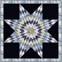 Celestial Star Quilt by Wendy Sheppard /53"x53"