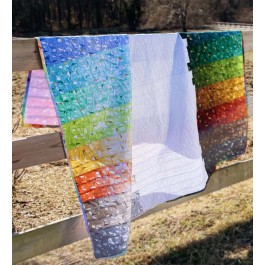 Type it Quilt  by Jenn Chesnick  feat refractions