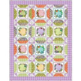 block talk stars quilt - retreat yourself by swirly girls design 60"x78"