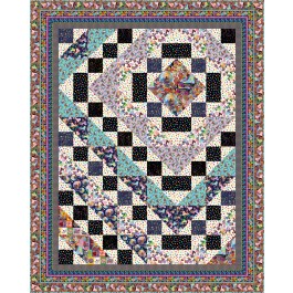 Skate Park Quilt feat. Retro Skate Night by The Whimsical Workshop