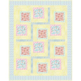 Tumble Quilt feat. Retro Nursery by Swirly Girls Design