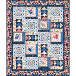 Big Box quilt feat. Seaing by The Fabric Addict