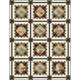 SAFARI BY PROJECT HOUSE 360 QUILT FEAT. SERENGETI PLAINS 