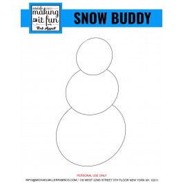 Snow Buddy Pattern by Rob Appell