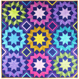 Star Frost Quilt by Marsha Evens Moore