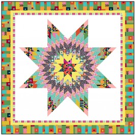 Starburst Quilt by Wendy Sheppard /65"x65"