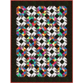 Cutting Edge Quilt feat. Stargazer by Studio R Quilts