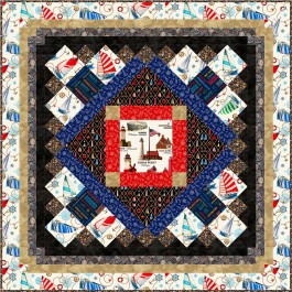 beacon feat. starlit towers by christine stainbrook - free pattern available in march, 2026