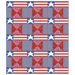 Stars and Bars America the Beautiful by Tammy Silvers of Tamarinis quilt