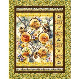 Making Honey Quilt feat. Sunflowers & Honey Bees by Project House 360- free pattern available April 2027