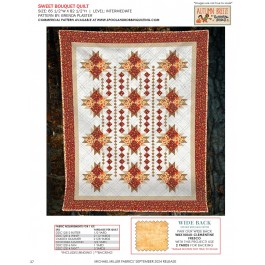 Sweet Bouquet feat. autumn breeze by Brenda Plaster KITTING GUIDE