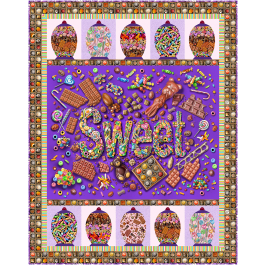 CANDY SHOP BY MARSHA EVANS MOORE QUILT FEAT. SWEET 