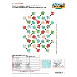 TEA LEAVES BY MEADOW MIST DESIGNS FEAT. JUNGLE EXPLORERS KITTING GUIDE