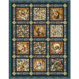 Where the Fairies Fly Quilt feat. The Gearlit Fairies by Natalie Crabtree - free pattern available October 2026