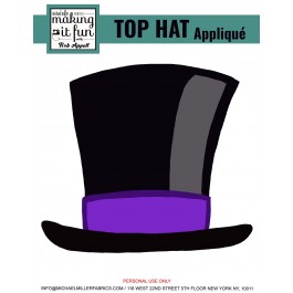 Top Hat Applique by Rob Appell