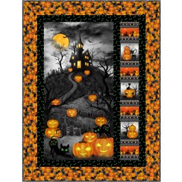 Trickster - Trick or Treat Quilt by Project House 360 40"x53 