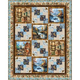 Camping Trip feat. The Fisherman's Trail by Project House 360- free pattern available February 2027