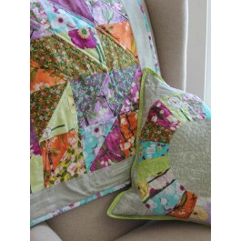 Vignette quilt and pillow