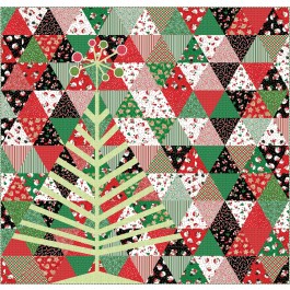 Tinsel Tree Quuilt by Everyday Stitches 70"x73"