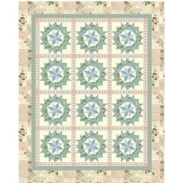 Virginia reel Quilt by Christine Stainbrook / 72"x90"
