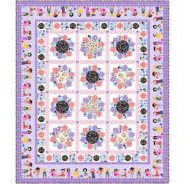 girls make the world go round quilt - we are all kinds of wonderful by marsha evans moore 