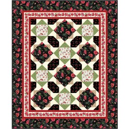 Poppy Bay what's Poppin? Quilt by Christine Stainbrook /55"x67"