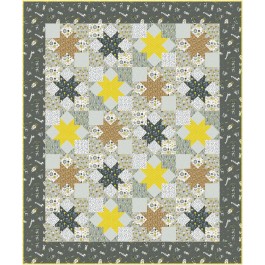 Star Struck Quilt by Swirly Girls Design /60"x72"