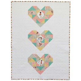 Heart Bits sew seeds of love Quilt by Sew Mariana 