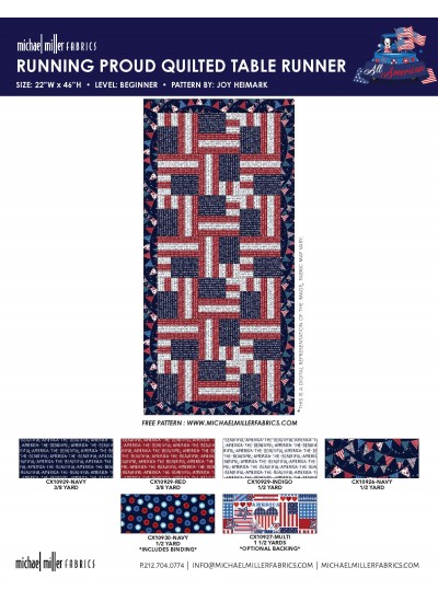 running proud all american kitting guide