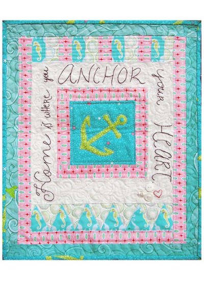 Anchor Mini Quilt by Sally Keller 