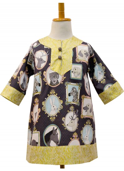 Little Animal Portraits Charlie Tunic