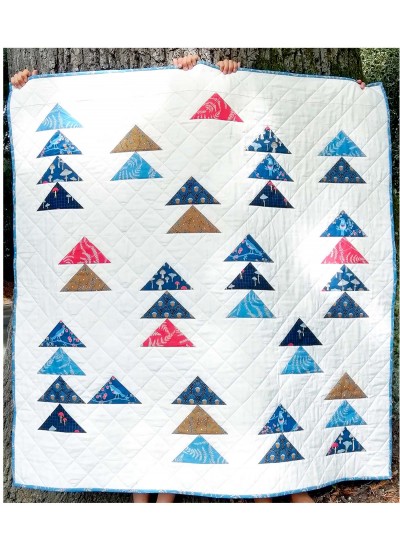 Atelier Cocopatch Quilt by Atelier Cocopatch /52"x52"