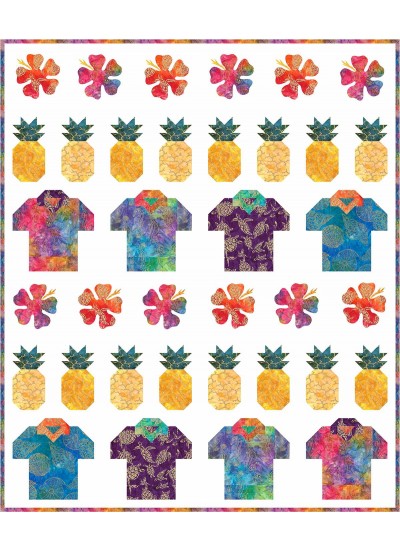 i need a vacation too! quilt by coach House designs 48"x57"