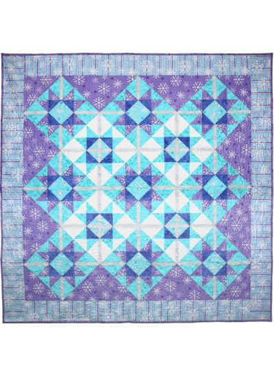 Blizzard QUILT by Susan Emory