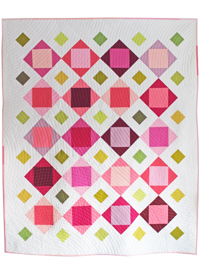 Bloomin' Quilt by Tamara Kate  / 54x65" 